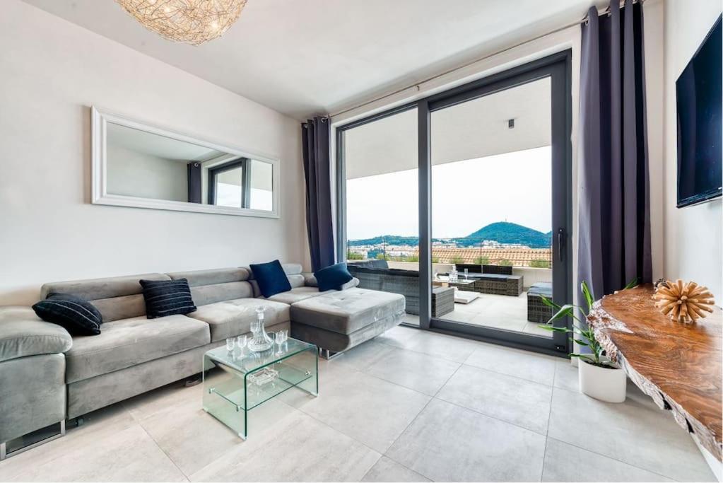 Walking Distance Old Town 120M2,Garden,View,Garage Daire Dubrovnik Dış mekan fotoğraf